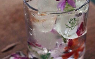 Taller de cupcakes y cocktelería con flores comestibles